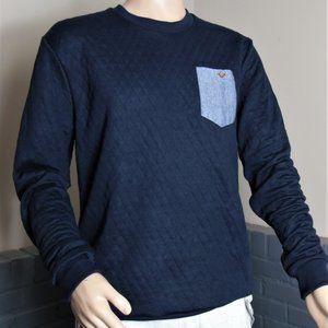 No Retreat Men's Pullover Crewneck Knit Sweater -XL